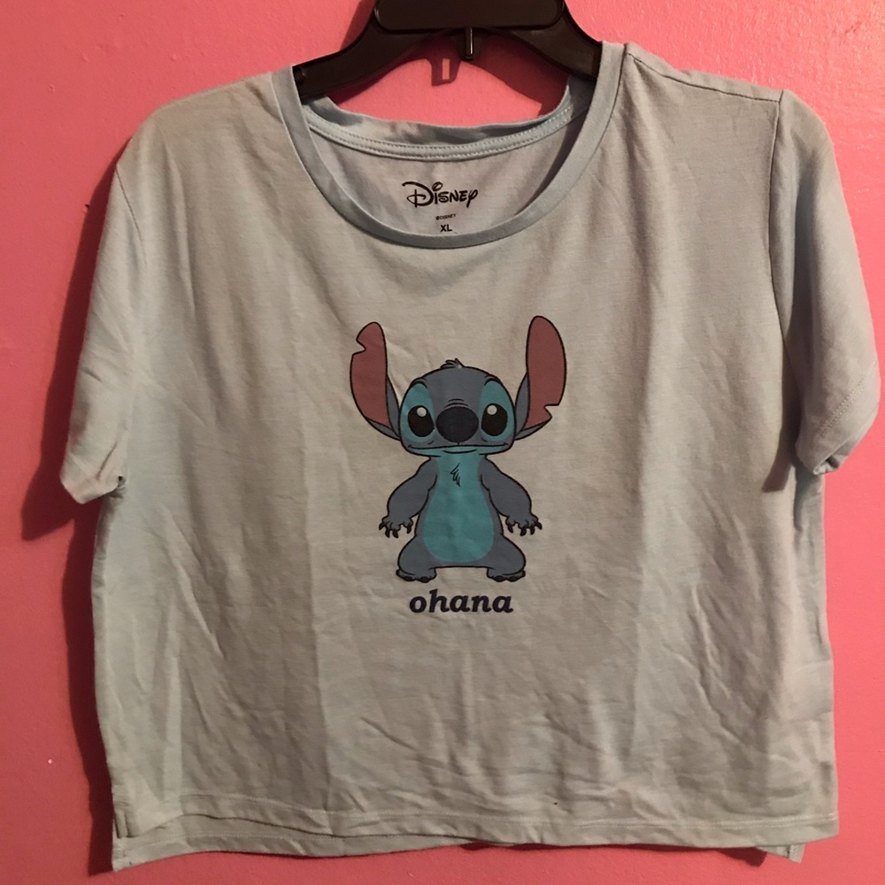 Stitch Ohana Crop Top
